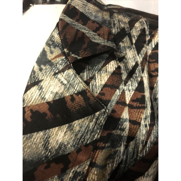 Lorizoni Women's Black Multi Color 100% Silk Blazer Size Large - Picture 2 of 5